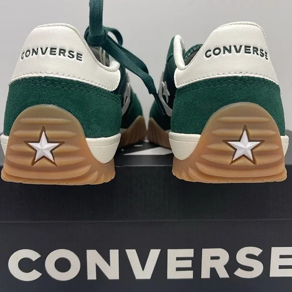 Converse Men’s RUN STAR TRAINER OX GREEN ENVY/EGRET/WHITE A13359C Sneakers - Picture 13 of 16